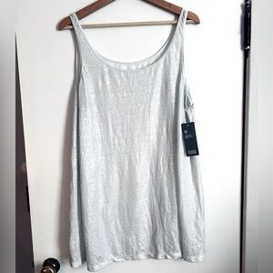 Eileen Fisher long shimmer tank